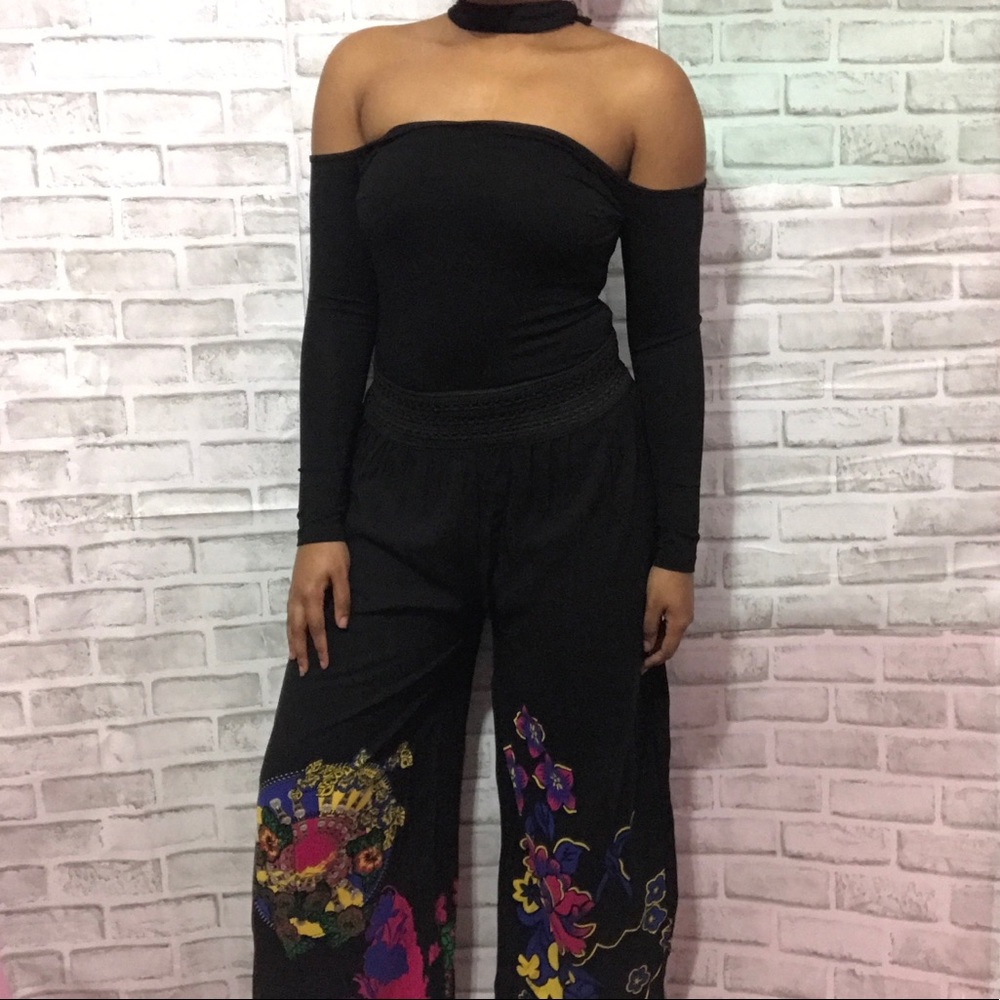 Floral Palazzo Pants